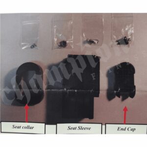 A picture of some parts that are in the box.